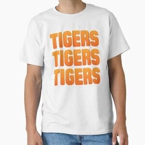 Triple Roar  Clemson Tigers In Gradient Glory Classic T-Shirt